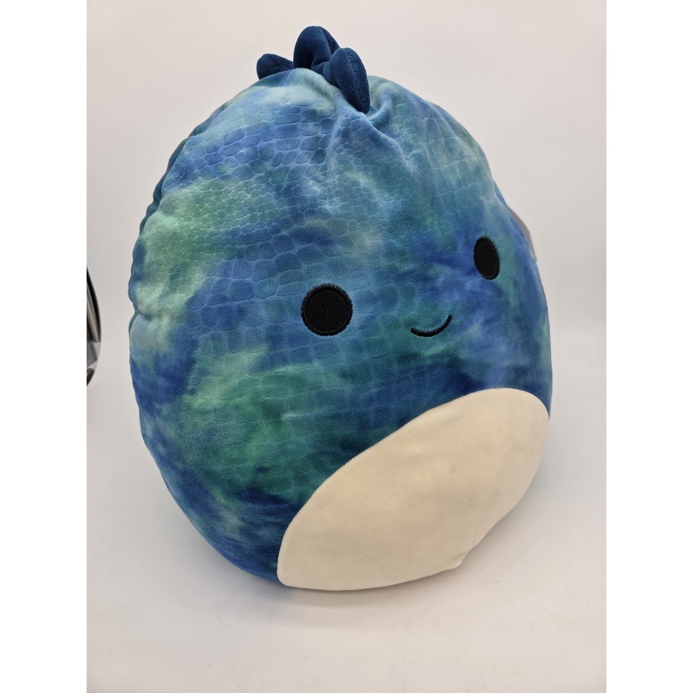 2019 Squishmallow Damien the Blue Dinosaur 16" Plush Stuffed‎ Animal Toy